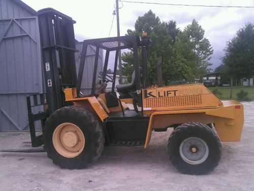 863-899-5140 Ruff terrain diesel FORKLIFT 10.000 LIFT KING  WITH SIDE shift