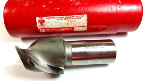 2&#034; Union Butterfield 2 Flute HSS (1-1/4&#034; Shank) End Mill (Q 174)