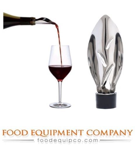 Paderno 95253-7 l&#039;Atelier du Vin St. Leaf Wine Pourer with aroma lines &amp; seal