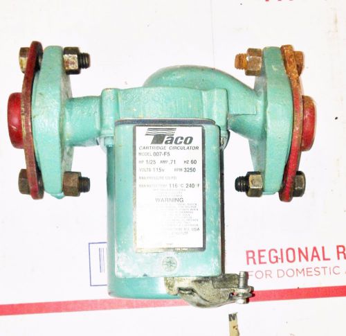 Taco Model 007 F-5 Cast Iron Cartridge Circulator Pump - 1/25 HP