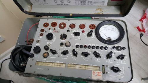 Military TV-10 TV-10A/U TV-10B/U TV-10C/U Tube Tester Calibration Service