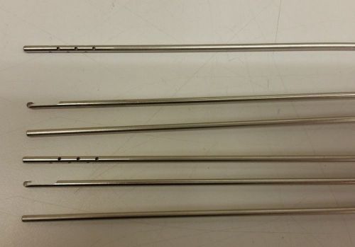 Surgical Cannulas (6) in Sterilizer Case Inv 3149