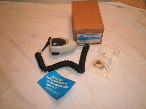 New in box motorola tmn6054a microphone mic 2-way radio micor mitrek syntor x nr for sale