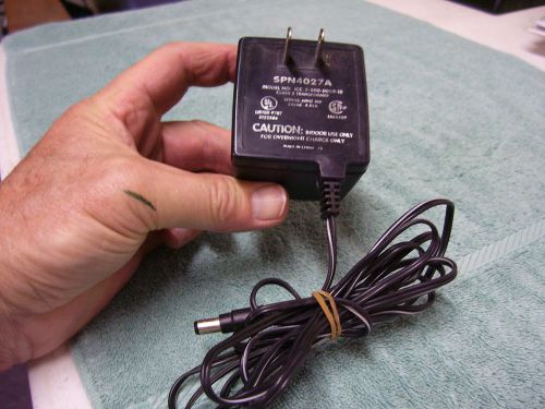 SPN4027A #ICC-2-500-0050-15 Class 2 Transformer; 24VAC; 4.8VA