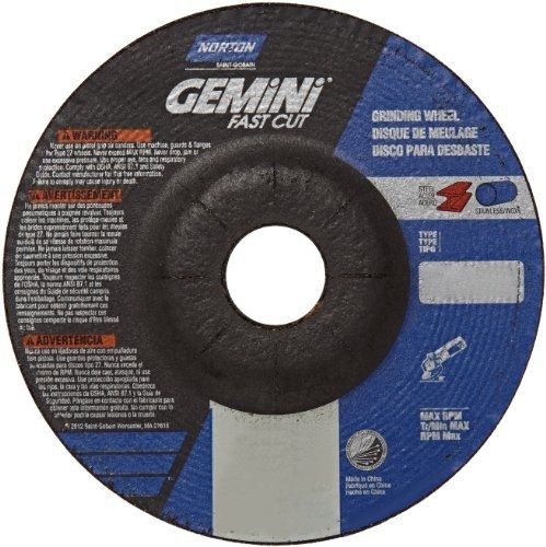 Norton abrasives - st. gobain norton gemini fast cut depressed center abrasive for sale