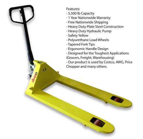 Manual pallet jack for sale