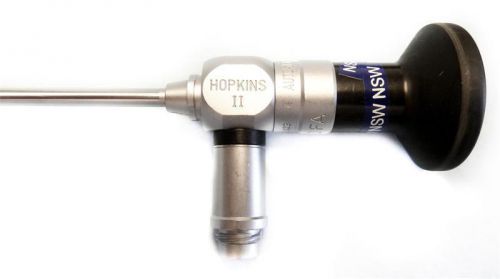 STORZ 7200FA HOPKINS TELESCOPE, AUTO-CLAVABLE, 4MM X 18CM, 45 DEG