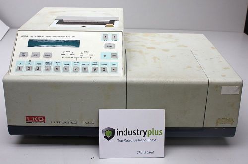 LKB Ultrospec Plus 4054 UV/Visible Spectrophotometer Biochrom Free Shipping