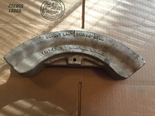 Greenlee # 5010921, 1-1/2&#034; rigid bending shoe for the 884 &amp; 885 benders