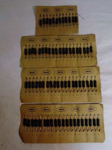 72 pcs vintage NOS DALE RS-5 RESISTORS