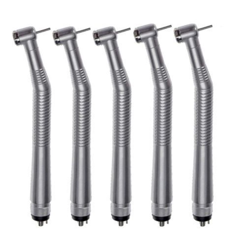5 (FIVE) New USA Dental Push Button High Speed Handpieces/Ceramic-B/Made in USA