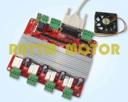 4 axis TB6560 stepper motor driver mach3 CNC controller board V type