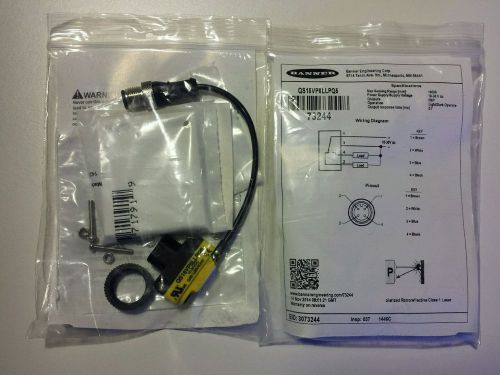 NEW! Banner QS18VP6LLPQ5 73244 Photoelectric World Beam