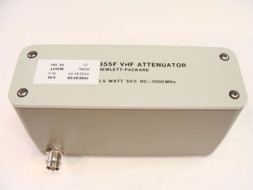 HP Agilent Keysight 355F Programmable Step Attenuator 0-120dB DC-1Ghz 10dB Steps