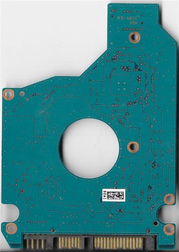 TOSHIBA MK5065GSXF 500GB SATA PCB BOARD ONLY FIRMWARE: D0/GP005B