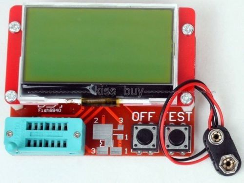 BIG  Screen LCD Transistor Tester Capacitance ESR Meter Diode Triode MOS NPN LCR