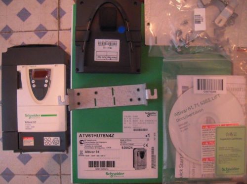 New in box Schneider Original ATV61HU75N4Z VFD Inverter 7.5KW 10HP