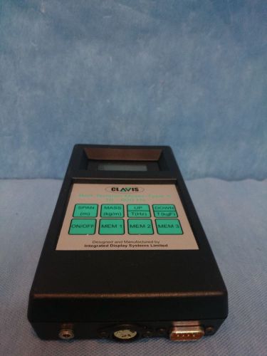 Clavis Belt Tension Meter Type 5 10-600 HZ