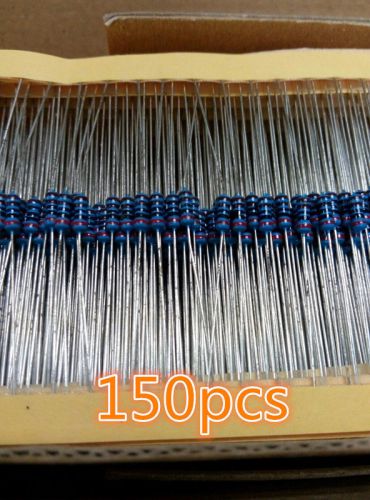 150pcs Resistors 2K Ohms OHM 1/4W +/-5% Carbon Film