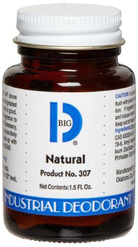 Big D 307 1.5 Oz. Natural Industrial Wick Deodorant (Case of 12)