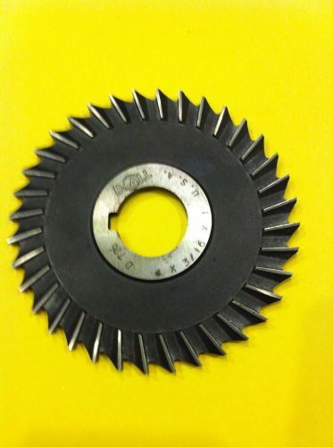 DOALL SLITTING SAW Blade  D-726 4&#034; X 3/16&#034; X 1&#034; TEETH 36 ..NEW..