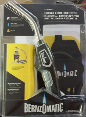 Bernzomatic BZ8250HT Trigger-Start Hose Torch, Free Shipping, New