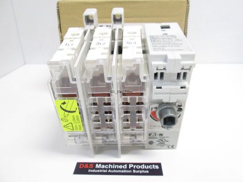 New Eaton R9I3030FCC Fusible Rotary Disconnect Switch, 240-600VAC 3PH, 7.5-20HP