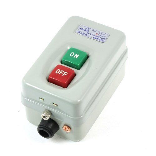 380v 20a/250v 30a on/off 3 phase 3p self-locking power push button switch for sale