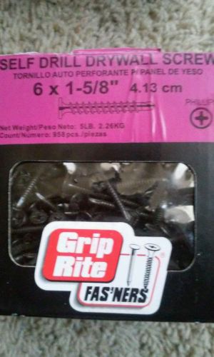 Self Drill Drywall Screw 6 x 1-5/8