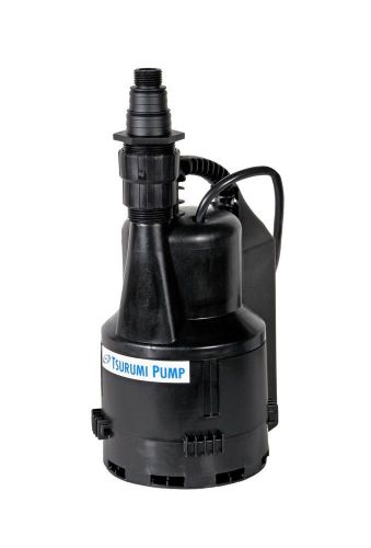 Tsurumi F-13 Utility Pump 0.25 HP 115 Volts air-filled motor automatic or manual