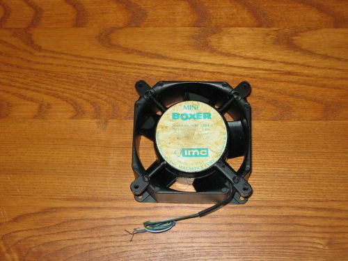 MINI BOXER FAN BY IMC CORP 115V 400 HZ 1 PH .056UF 330VAC  APPEARS NEW &amp; UNUSED