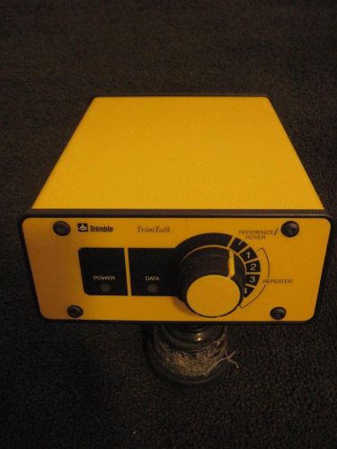 Trimble TrimTalk Reference Rover Repeater Radio P/N: 19605-01