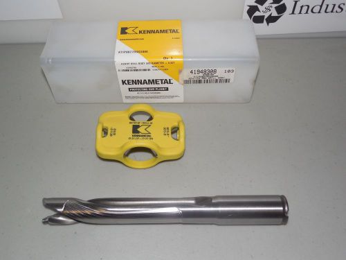 Kennametal 3789799 KenTip 0.8268&#034; 5xD Modular Drill Body 0.8750&#034; Round Shank