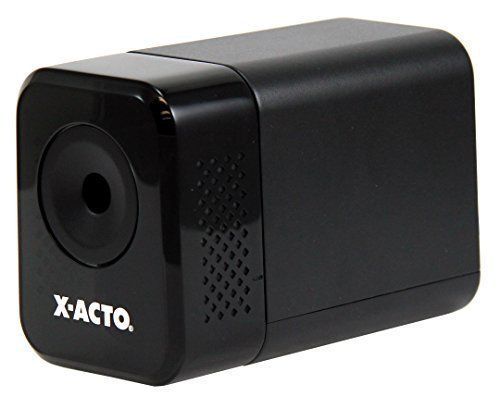 X-Acto XLR 1818 Electric Pencil Sharpener, Black New