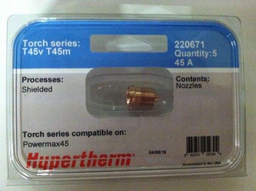 Hypertherm Powermax45 Nozzles 220671