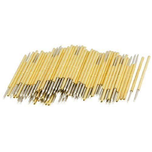 100 pcs 9100b 1mm 30 degree spear tip dia spring test probes pins new for sale