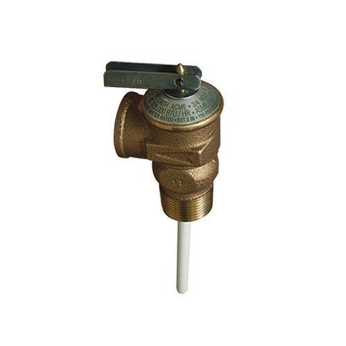 Cash Acme 3/4&#034; NCLX-5 Relief Valve Automatic Pressure Temperature 210F