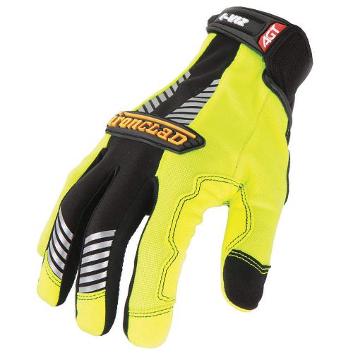 Ironclad, mechanics gloves, high-vis, green, m, 1 pr, new, free shipping, $kb$ for sale