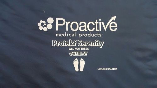 Proactive Medical 90002 Serenity Gel Overlay 4200B Medical Bed 90003 Protekt