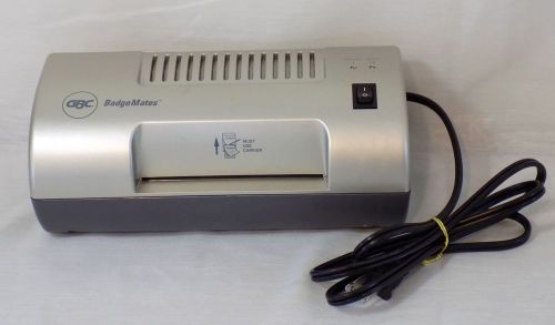 GBC BadgeMates Badge Laminator