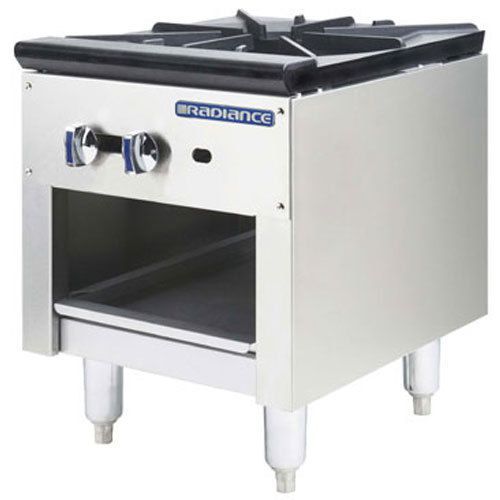 Turbo tasp-18 stock pot range, 79,000 btu, (1) three ring burner, manual control for sale