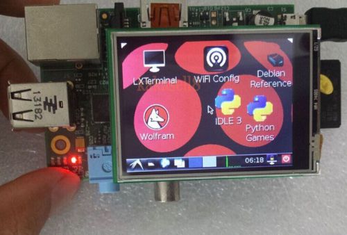 2.8&#034; TFT LCD expansion display + touchscreen for Raspberry Pi B+ /B Board