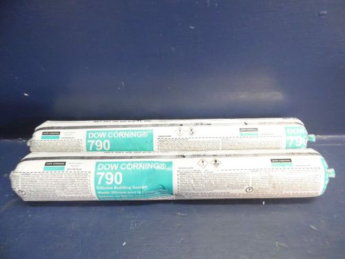 2 Pack - Dow Corning 790 Silicone Building Sealant 20 oz Precast White 10/29/16