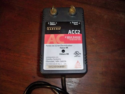 Zareba ACC2 Electric Fence Controller Used 2 Mile Range