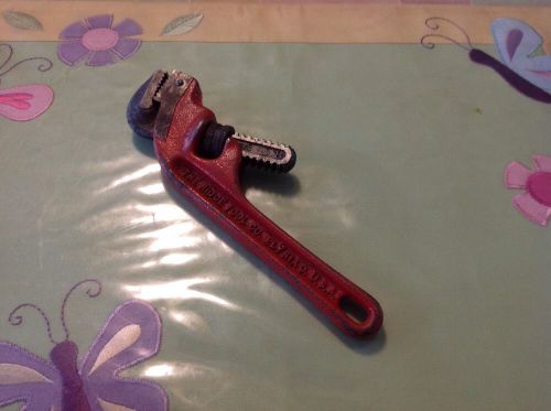Ridgid red handle heavy off set monkey wrench e8 for sale
