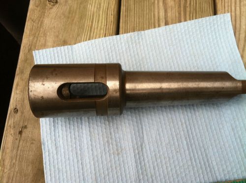 National Spline Taper Adapter #45 to a MT #5