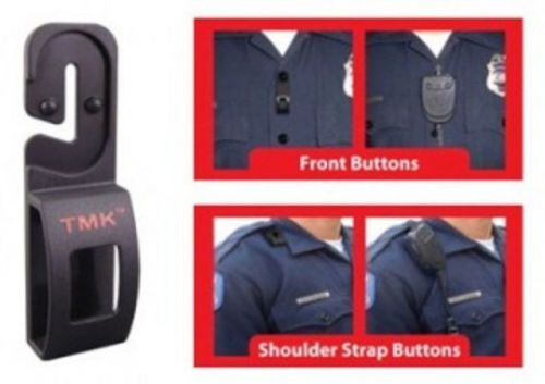 Tactical mic keeper - securely attach most remoted microphones to uniform button for sale