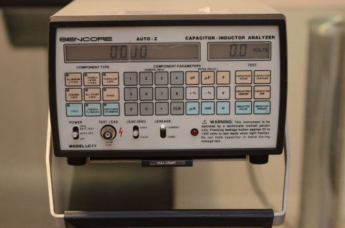 Sencore LC77 Capacitor Inductor Analyzer