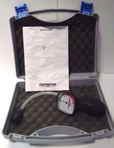 OLYMPUS A2377 Leak Tester w/ Manual &amp; Hard Case