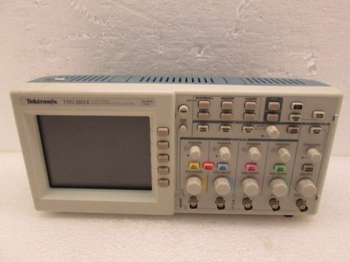 Tektronix TDS2014 4-Channel Digital Storage Oscilloscope 100MHz - 1GS/s - TESTED